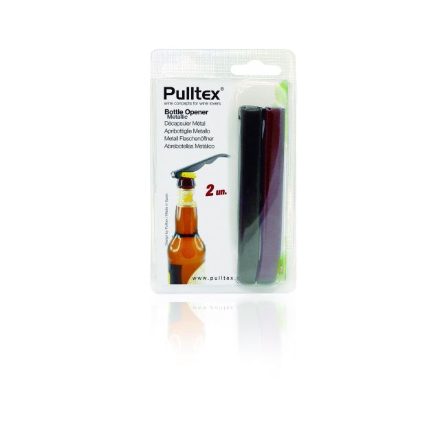 metallic bottle opener in  BLISTER, by PULLTEX